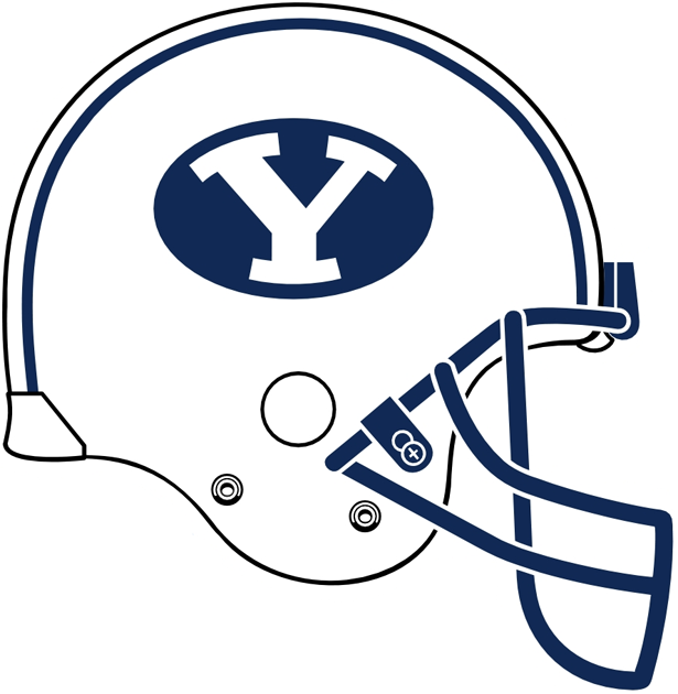 Brigham Young Cougars 2005-Pres Helmet Logo t shirts DIY iron ons